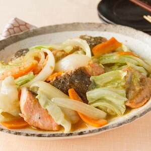 フライパンで 塩鮭のちゃんちゃん焼き レシピ 作り方 By にゃんたろみかん 楽天レシピ フライパンで 塩鮭のちゃんちゃん焼き レシピ 作り方 By にゃんたろみかん 楽天レシピ